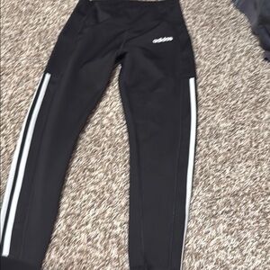 Adidas Kids Black Track Pants